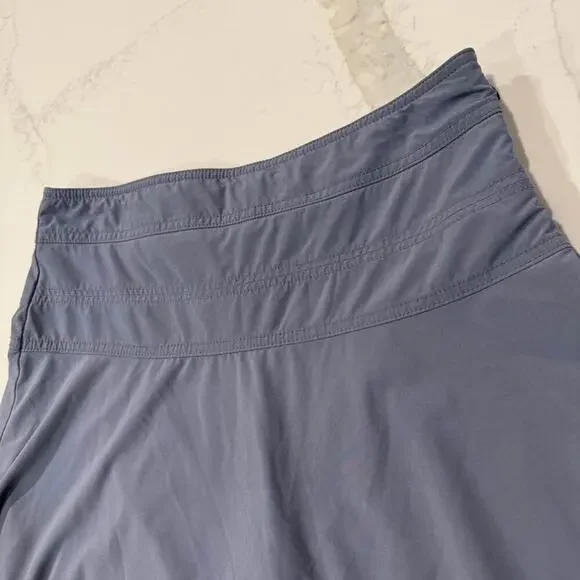 Athleta Everyday Skort Skirt Womens 10 Purple/Gray Zipper Side Tennis Activewear - Picture 2 of 10